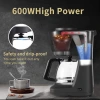 Cross-border SOKANY 124 American drip coffee machine, small household European standard office coffee machine with pot details Picture